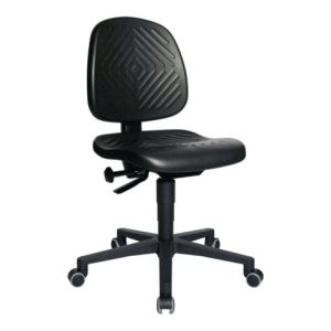 Arbeitsdrehstuhl TEC 40 Rl.Polyurethanschaum schwarz 410-540mm TOPSTAR Arbeitsdrehstuhl TEC 40 Rl.Polyurethanschaum schwarz 410-540mm TOPSTAR