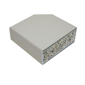 Arbeitsplatte ESD, 40 mm stark, Oberseite leitfähig, 4 Größen, leitfähiger Rohspankern, Gegenzug nichtleitend, B 1500 x T 700 mm