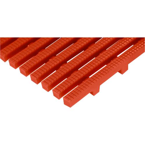 Arbeitsplatzmatte Yoga Roll®, 1220 mm breit, rot