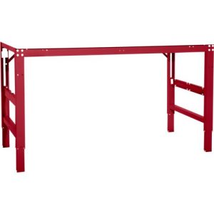 Arbeitstisch Ergo, Elektro-Hydraulik, Platte PVC Dekor, 1500 x 800 mm, rubinrot Arbeitstisch Ergo, Elektro-Hydraulik, Platte PVC Dekor, 1500 x 800 mm, rubinrot