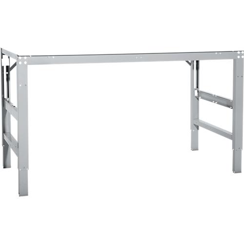 Arbeitstisch Ergo, Elektro-Hydraulik, Platte PVC Dekor, 1750 x 800 mm, alusilber