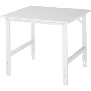 Arbeitstisch, Melamin-Platte, B 1000 x T 1000 x H 760-1080 mm Arbeitstisch, Melamin-Platte, B 1000 x T 1000 x H 760-1080 mm