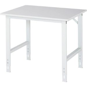 Arbeitstisch, Melamin-Platte, B 1000 x T 800 x H 760-1080 mm Arbeitstisch, Melamin-Platte, B 1000 x T 800 x H 760-1080 mm
