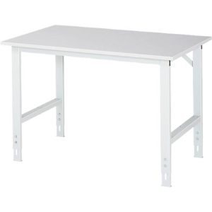Arbeitstisch, Melamin-Platte, B 1250 x T 800 x H 760-1080 mm Arbeitstisch, Melamin-Platte, B 1250 x T 800 x H 760-1080 mm