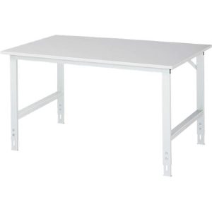 Arbeitstisch, Melamin-Platte, B 1500 x T 1000 x H 760-1080 mm Arbeitstisch, Melamin-Platte, B 1500 x T 1000 x H 760-1080 mm