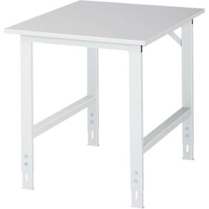 Arbeitstisch, Melamin-Platte, B 750 x T 1000 x H 760-1080 mm Arbeitstisch, Melamin-Platte, B 750 x T 1000 x H 760-1080 mm