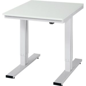 Arbeitstisch Serie adlatus 300, Melamin-Platte, B 750 x T 1000 x H 720 – 1120 mm Arbeitstisch Serie adlatus 300, Melamin-Platte, B 750 x T 1000 x H 720 – 1120 mm