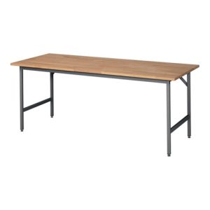 Arbeitsttisch Jerry B2000xT800xH800-850mm Arbeitsplatte Buche Gestell grau RAU Arbeitsttisch Jerry B2000xT800xH800-850mm Arbeitsplatte Buche Gestell grau RAU
