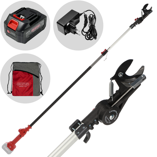 Archman HELIUM+ - Akku-Astschere - 256 Schaft - 415 cm - 4Ah 21V