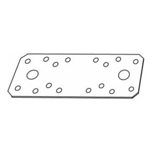 ART 81503 Flachverbinder Edelstahl 96 x 35 x 2 FS ART 81503 Flachverbinder Edelstahl 96 x 35 x 2 FS