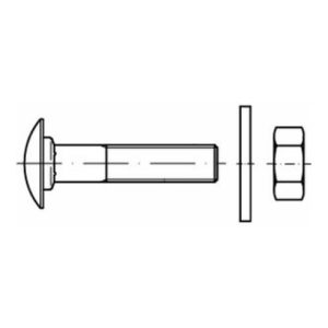 ART 89804 Zargenschraube im Set Stahl M 8 x 25 galv. verzinkt gal Zn FK ART 89804 Zargenschraube im Set Stahl M 8 x 25 galv. verzinkt gal Zn FK
