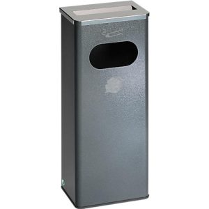 Ascher/Abfallsammler, antiksilber Ascher/Abfallsammler, antiksilber