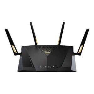 ASUS RT-AX88U PRO – Wireless Router 4-Port-Switch – 1GbE – Wi-Fi 6 – Dual-Band ASUS RT-AX88U PRO – Wireless Router 4-Port-Switch – 1GbE – Wi-Fi 6 – Dual-Band