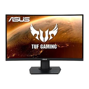 ASUS TUF Gaming VG24VQE – LED-Monitor – gebogen – Full HD (1080p) – 59.9 cm (23.6“)‘ ASUS TUF Gaming VG24VQE – LED-Monitor – gebogen – Full HD (1080p) – 59.9 cm (23.6“)‘