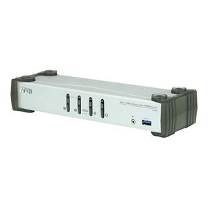 ATEN CS1914 KVMP Switch – KVM-/Audio-/USB-Switch – 4 x KVM/Audio/USB – 1 lokaler Benutzer – Desktop ATEN CS1914 KVMP Switch – KVM-/Audio-/USB-Switch – 4 x KVM/Audio/USB – 1 lokaler Benutzer – Desktop