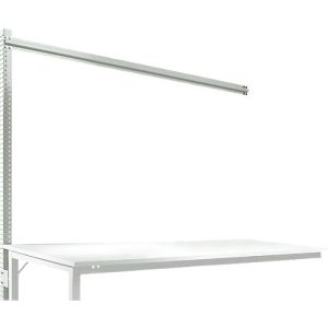Aufbauportal, Ansatzisch SPEZIAL Arbeitstisch-/Werkbanksystem UNIVERSAL/PROFI, 2000 mm, lichtgrau