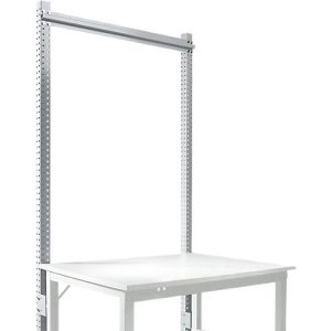 Aufbauportal, Grundtisch SPEZIAL Arbeitstisch-/Werkbanksystem UNIVERSAL/PROFI, 1250 mm, alusilber