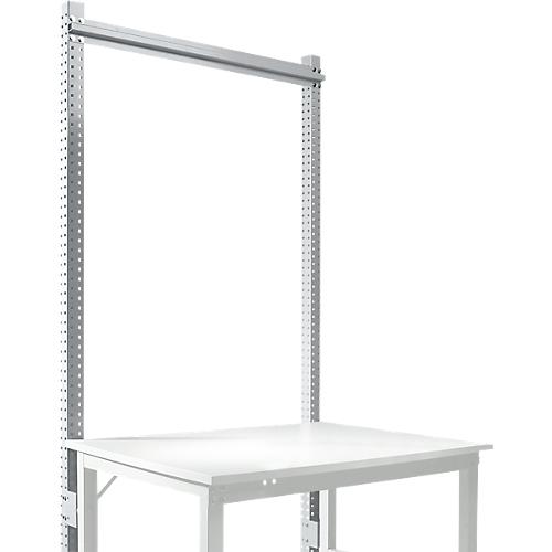 Aufbauportal, Grundtisch SPEZIAL Arbeitstisch-/Werkbanksystem UNIVERSAL/PROFI, 1250 mm, alusilber