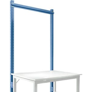 Aufbauportal, Grundtisch SPEZIAL Arbeitstisch-/Werkbanksystem UNIVERSAL/PROFI, 1250 mm, brillantblau
