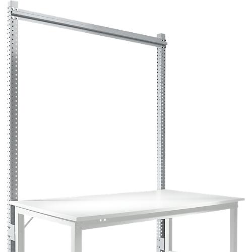 Aufbauportal, Grundtisch SPEZIAL Arbeitstisch-/Werkbanksystem UNIVERSAL/PROFI, 1500 mm, alusilber
