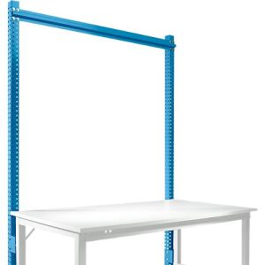Aufbauportal, Grundtisch SPEZIAL Arbeitstisch-/Werkbanksystem UNIVERSAL/PROFI, 1500 mm, lichtblau