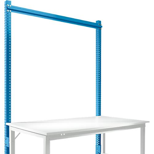Aufbauportal, Grundtisch SPEZIAL Arbeitstisch-/Werkbanksystem UNIVERSAL/PROFI, 1500 mm, lichtblau