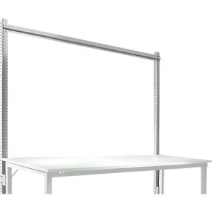 Aufbauportal, Grundtisch SPEZIAL Arbeitstisch-/Werkbanksystem UNIVERSAL/PROFI, 2000 mm, alusilber