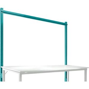 Aufbauportal, Grundtisch SPEZIAL Arbeitstisch-/Werkbanksystem UNIVERSAL/PROFI, 2000 mm, wasserblau Aufbauportal, Grundtisch SPEZIAL Arbeitstisch-/Werkbanksystem UNIVERSAL/PROFI, 2000 mm, wasserblau