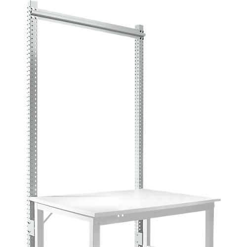 Aufbauportal, Grundtisch STANDARD Arbeitstisch-/Werkbanksystem UNIVERSAL/PROFI, 1250 mm, lichtgrau