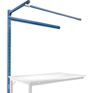 Aufbauportal m. Ausleger, Ansatztisch SPEZIAL Arbeitstisch/Werkbank UNIVERSAL/PROFI, 1500 mm, brillantblau Aufbauportal m. Ausleger, Ansatztisch SPEZIAL Arbeitstisch/Werkbank UNIVERSAL/PROFI, 1500 mm, brillantblau