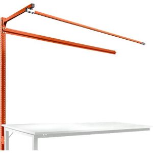 Aufbauportal m. Ausleger, Ansatztisch SPEZIAL Arbeitstisch/Werkbank UNIVERSAL/PROFI, 2000 mm, rotorange Aufbauportal m. Ausleger, Ansatztisch SPEZIAL Arbeitstisch/Werkbank UNIVERSAL/PROFI, 2000 mm, rotorange