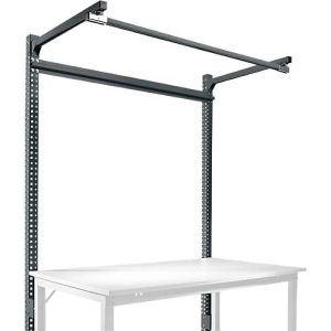 Aufbauportal m. Ausleger, Grundtisch SPEZIAL Arbeitstisch/Werkbank UNIVERSAL/PROFI, 1500 mm, anthrazit Aufbauportal m. Ausleger, Grundtisch SPEZIAL Arbeitstisch/Werkbank UNIVERSAL/PROFI, 1500 mm, anthrazit