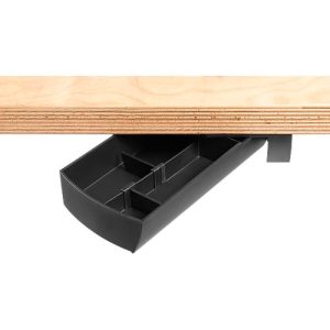 Aufbewahrungsbox Unterbau-Schwenkschale SWING, drehbar, schwarz Aufbewahrungsbox Unterbau-Schwenkschale SWING, drehbar, schwarz