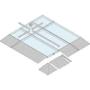 Auffahrrampe, Wannenmaß 500er Auffahrrampe, Wannenmaß 500er