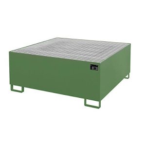 Auffangwanne AW 1000-1, grün RAL 6011 Auffangwanne AW 1000-1, grün RAL 6011