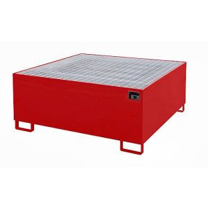Auffangwanne AW 1000-1, rot RAL 3000 Auffangwanne AW 1000-1, rot RAL 3000