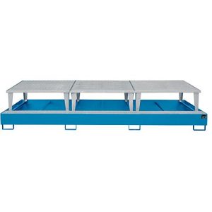 Auffangwanne AWA 1000-3, blau RAL 5012 Auffangwanne AWA 1000-3, blau RAL 5012