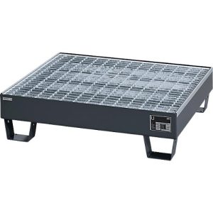 Auffangwanne Schäfer Shop Pure 60-2/M, für 4 x 60 Liter Fässer, mit verzinktem Gitterrost, L 910 x B 800 x T 220 mm, unterfahrbar, Stahl, anthrazit RAL 7016 Auffangwanne Schäfer Shop Pure 60-2/M, für 4 x 60 Liter Fässer, mit verzinktem Gitterrost, L 910 x B 800 x T 220 mm, unterfahrbar, Stahl, anthrazit RAL 7016