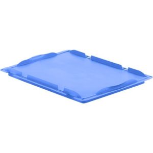 Auflagedeckel D43 für Kasten im EURO-Maß LTB/ELB, 400 x 300 mm, blau Auflagedeckel D43 für Kasten im EURO-Maß LTB/ELB, 400 x 300 mm, blau