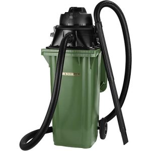 Aufsatzsauger Manutec-Mammut, 1100 W, geeignet für 120 l Mülltonnen, ohne Werkzeugsteckdose, mit 1 Patronenfilter & 1 Vliesfilter