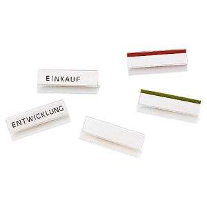 Aufsteckreiter für Sichttafeln, 23 mm