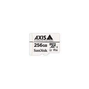 AXIS Surveillance – Flash-Speicherkarte (microSDXC-an-SD-Adapter inbegriffen) – 256 GB – Video Class V30 / UHS Class 3 / Class10 – microSDXC – weiß AXIS Surveillance – Flash-Speicherkarte (microSDXC-an-SD-Adapter inbegriffen) – 256 GB – Video Class V30 / UHS Class 3 / Class10 – microSDXC – weiß