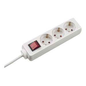 Bachmann Steckdosenleiste 3f. m.Winkelstecker ws 384.272S Bachmann Steckdosenleiste 3f. m.Winkelstecker ws 384.272S