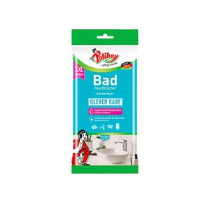 Bad-Feuchttücher POLIBOY, XXL-Format, mit Anti-Kalk-Formel, streifenfrei, 24 Stück Bad-Feuchttücher POLIBOY, XXL-Format, mit Anti-Kalk-Formel, streifenfrei, 24 Stück