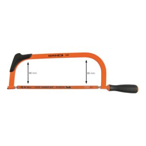 Bahco Metallsägebogen 320 Blatt-L.300mm komfortablen Ku.-griff A Sägeblatt 108mm Bahco Metallsägebogen 320 Blatt-L.300mm komfortablen Ku.-griff A Sägeblatt 108mm