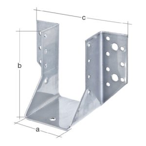 Balkenschuh ETA-09/0021 160x200x240mm Stahl roh sendzimirverzinkt Typ A GAH