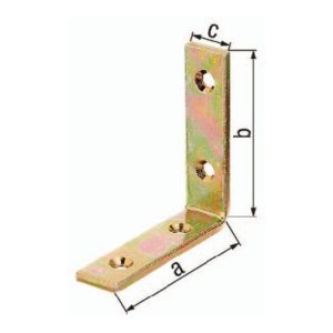 Balkenwinkel L120x120 mmmm B.20mm schmal STA roh Balkenwinkel L120x120 mmmm B.20mm schmal STA roh