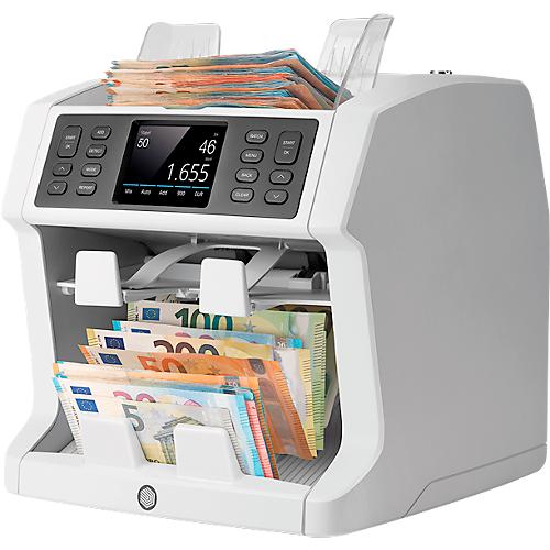 Banknotenzähler Safescan® 2985 SX, zentralbankgetestet, 7 Sicherheitsmerkmale, Wertzähler & -sortierer, bis zu 1200 Scheine/min & bis zu 3 Währungen