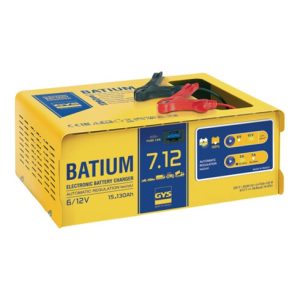Batterieladegerät BATIUM 7-12 6/12 V effektiv:11/arithmetisch:3-7 A GYS Batterieladegerät BATIUM 7-12 6/12 V effektiv:11/arithmetisch:3-7 A GYS