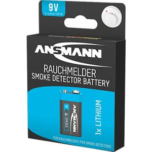 Batterien, für Rauchmelder, E-Block, 9 V, 10 Jahre lagerfähig Batterien, für Rauchmelder, E-Block, 9 V, 10 Jahre lagerfähig